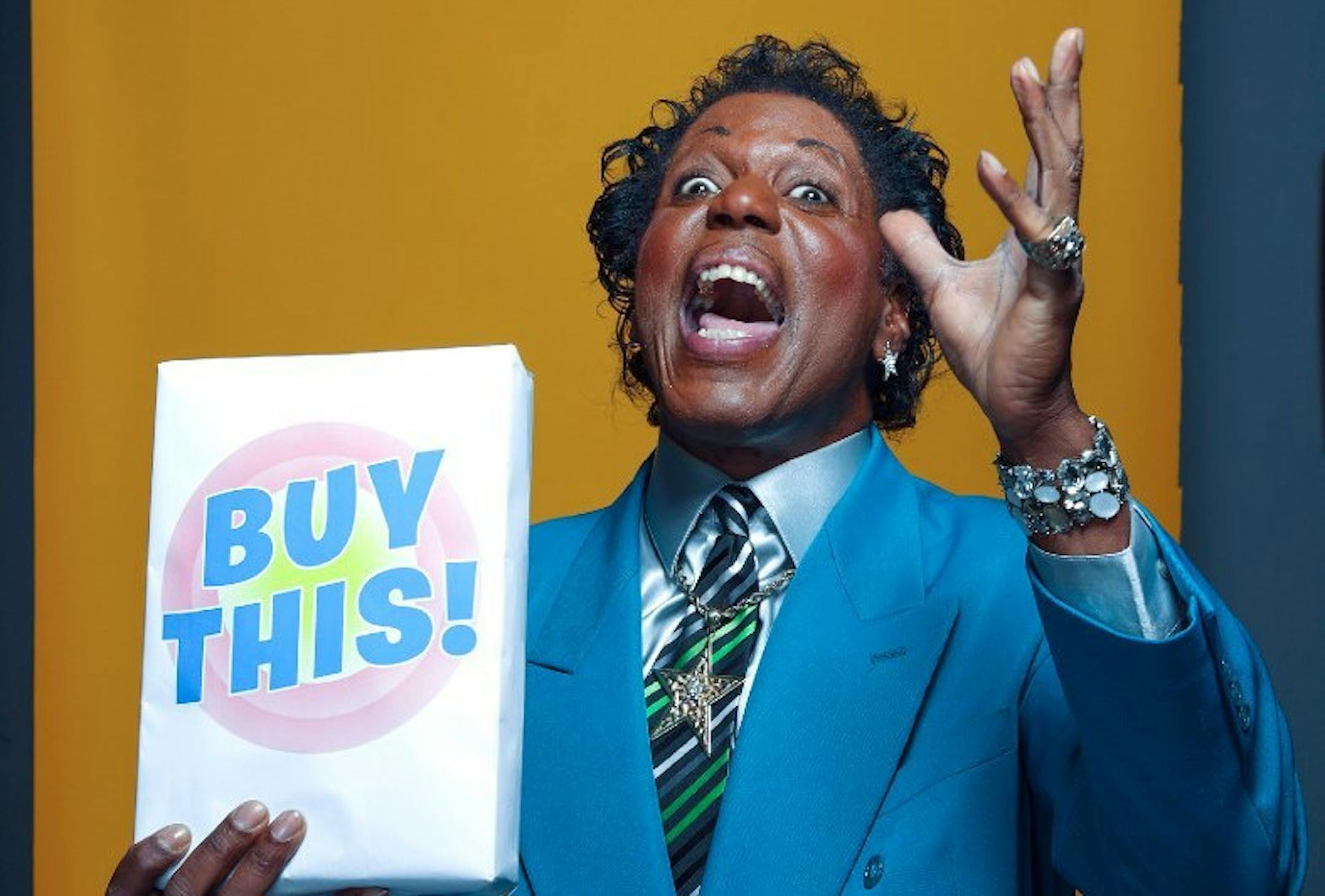 Fancy Rae McCloney, modern day pitchman extraordinaire.