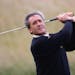 KILLENARD, IRELAND - SEPTEMBER 26: (FILE PHOTO) Seve Ballesteros, captain of the European Team, plays a tee shot during the Pro-Am for the Seve Trophy