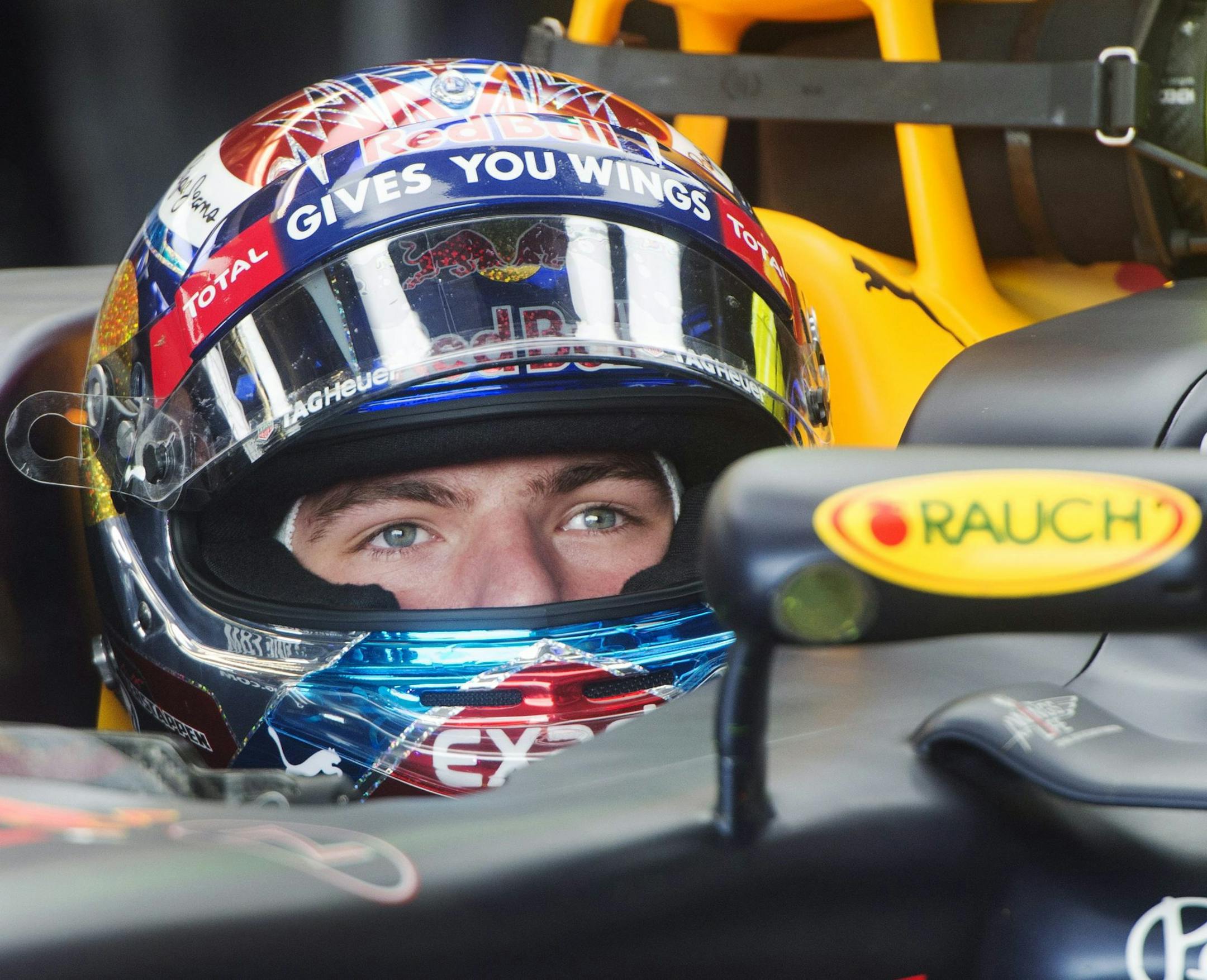 Red Bull driver Max Verstappen, of Netherlands, waits to go out on the circuit during the first practice session at the Canadian Grand Prix Friday, June 10, 2016 in Montreal. (Ryan Remiorz/The Canadian Press via AP)