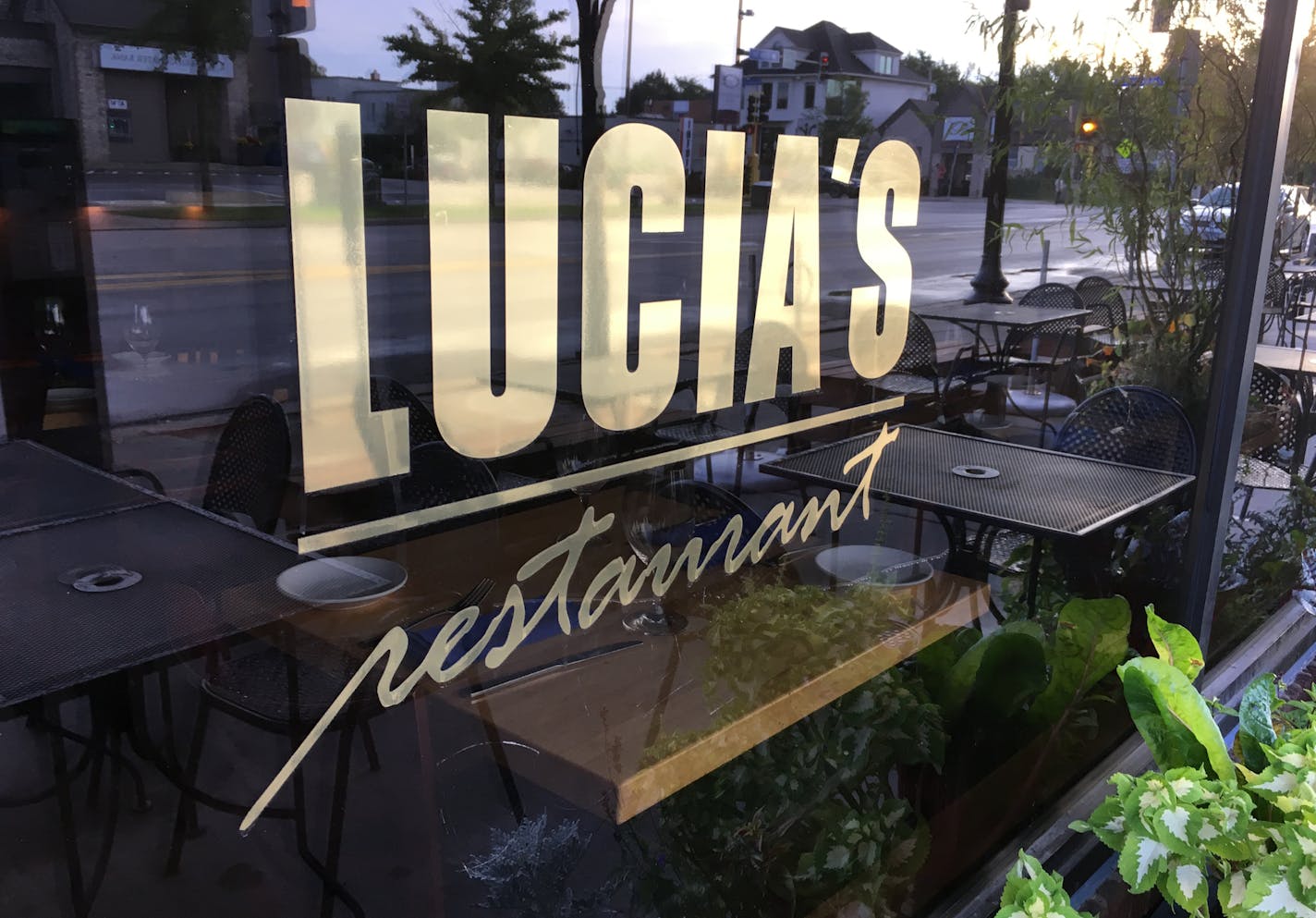 Lucia's Restaurant is closing after a distinguished 32-year run. Photo by Rick Nelson