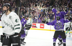PWHL Minnesota's celebration of a championship was fleeting Sunday night. The winning goal was waved off, but “this is not an obstacle,” Taylor He