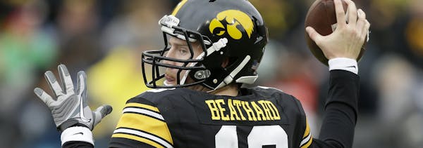 Iowa quarterback C.J. Beathard