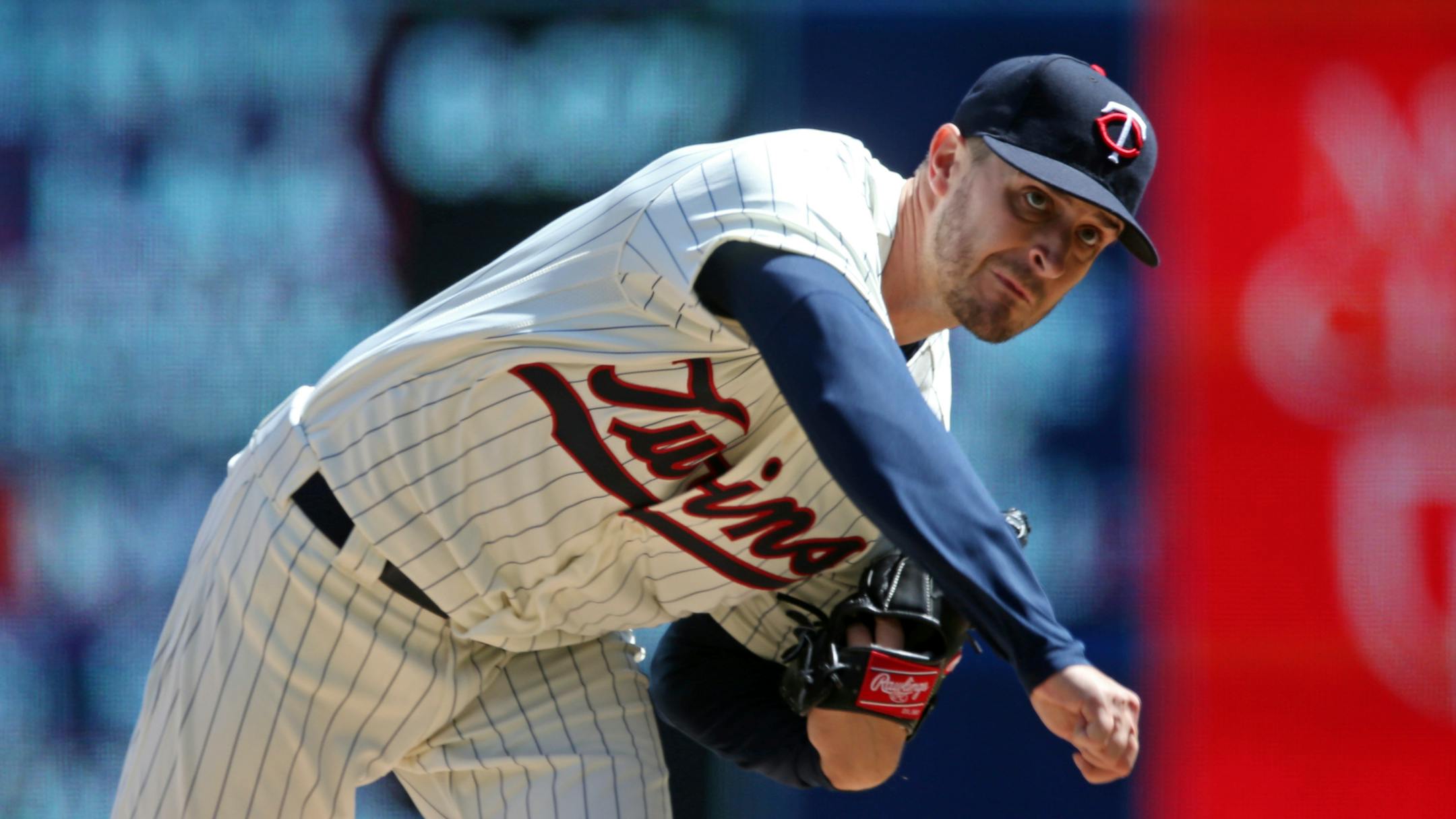 Twins starter Jake Odorizzi ignored getting plunked on the backside by a line drive to continue putting up scoreless innings Monday night.