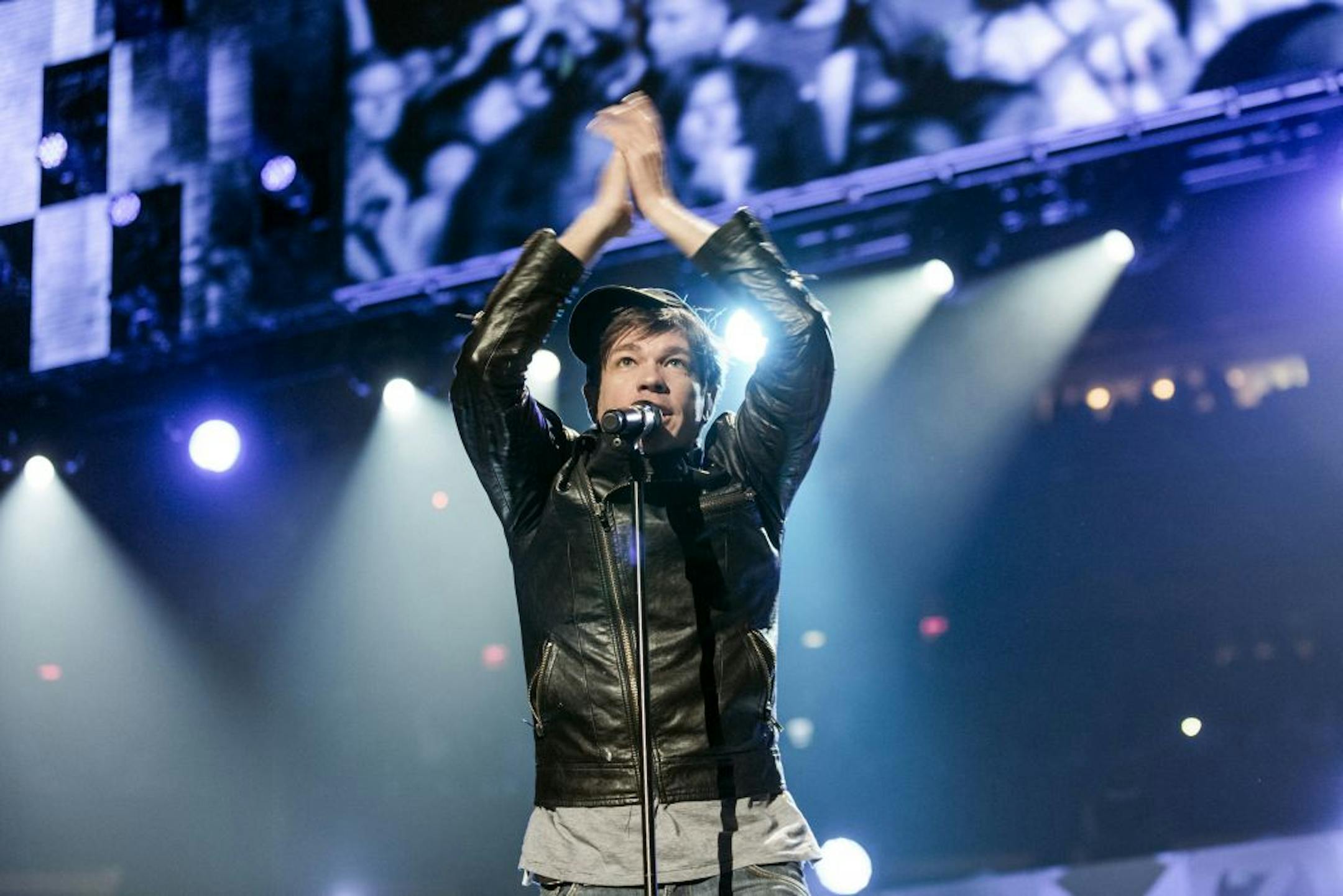 In this file photo, Justin Bieber performed at the Jingle Ball showcase at Madison Square Garden. Bieber is one of several stars whose homes have been targeted by pranksters who place fake 911calls to try to draw out large police responses in a hoax known as swatting.