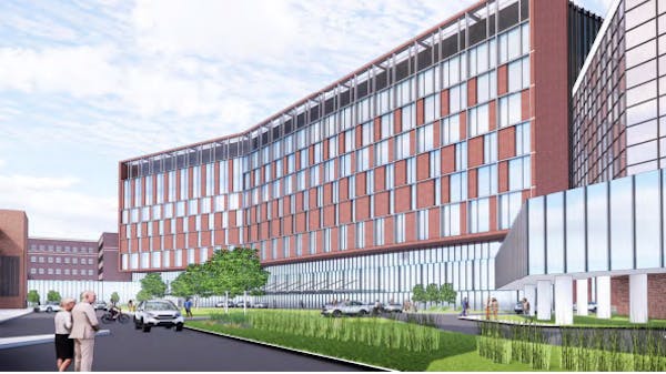 Abbott Northwestern Hospital is planning a new 10-story building to expand patient care space on the medical center’s campus in Minneapolis.