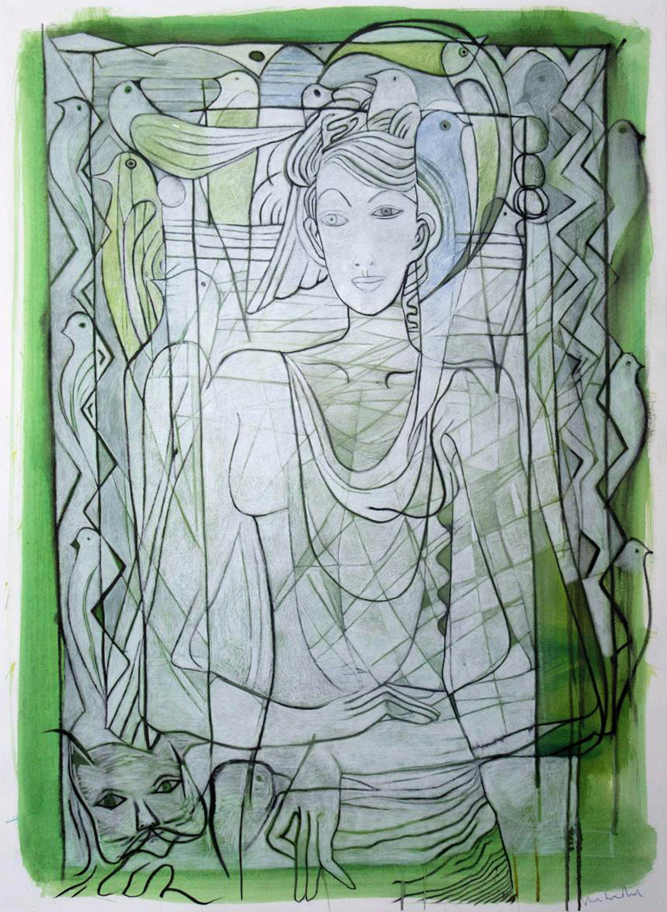 Leon Hushcha painting. Provided by the Museum of Russian Art