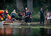 Margie Beck, 72, and her 5-year-old granddaughter were safely rescued from Cedar Lake on Tuesday, July 19, after strong winds pushed their raft into t