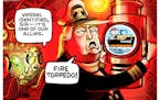 Sack cartoon: Trump, trade and tariffs