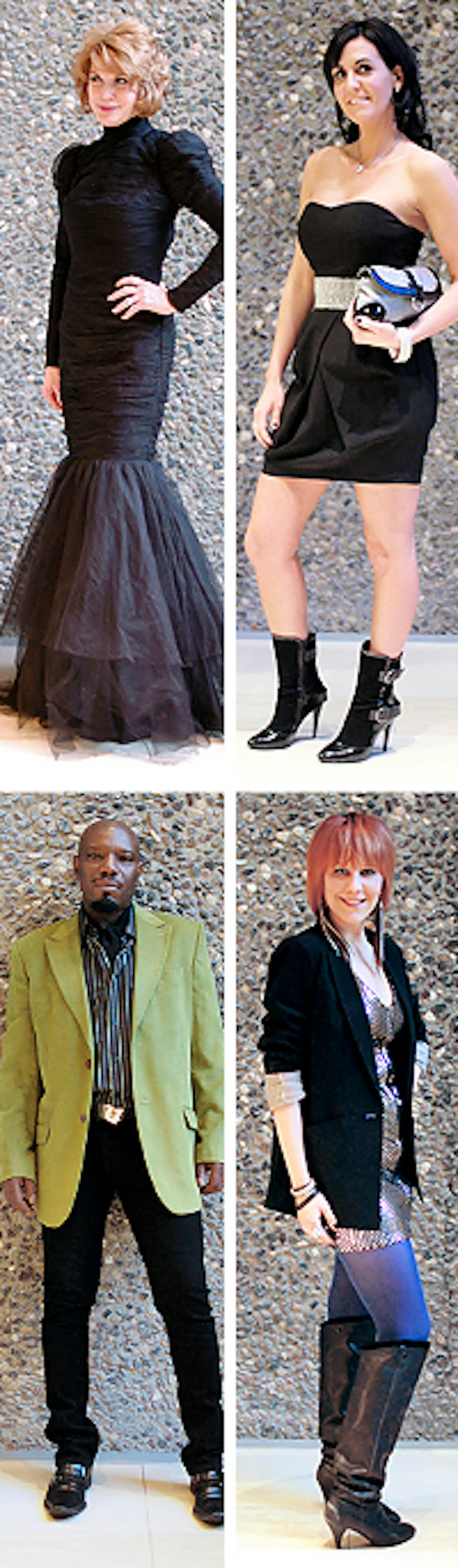 Clockwise from top - Susie Sullivan, Kate Heitzman, Emily Konkler, Tim Stewart