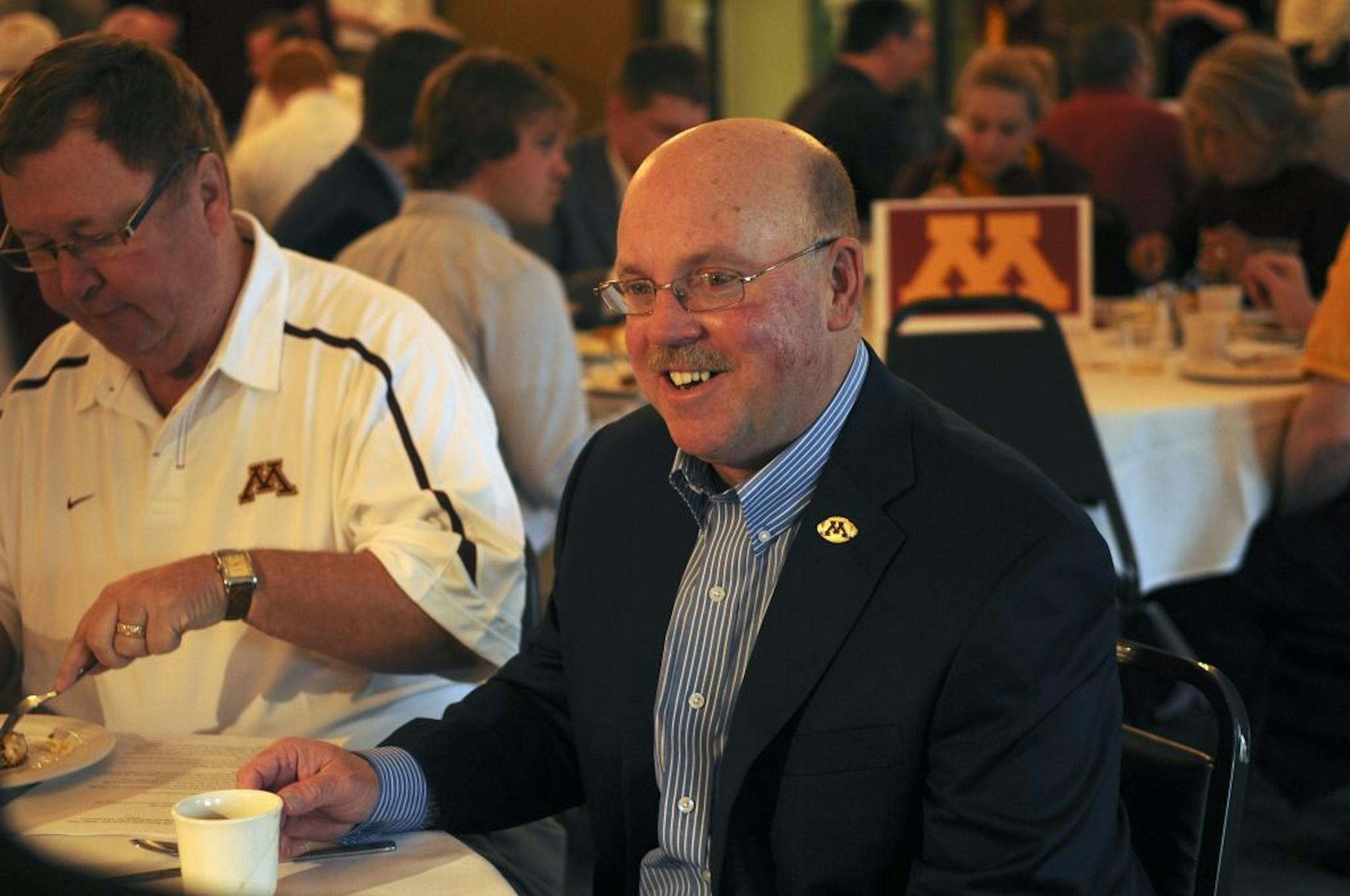 New Gophers football coach Jerry Kill in Hutchinson earlier this summer.