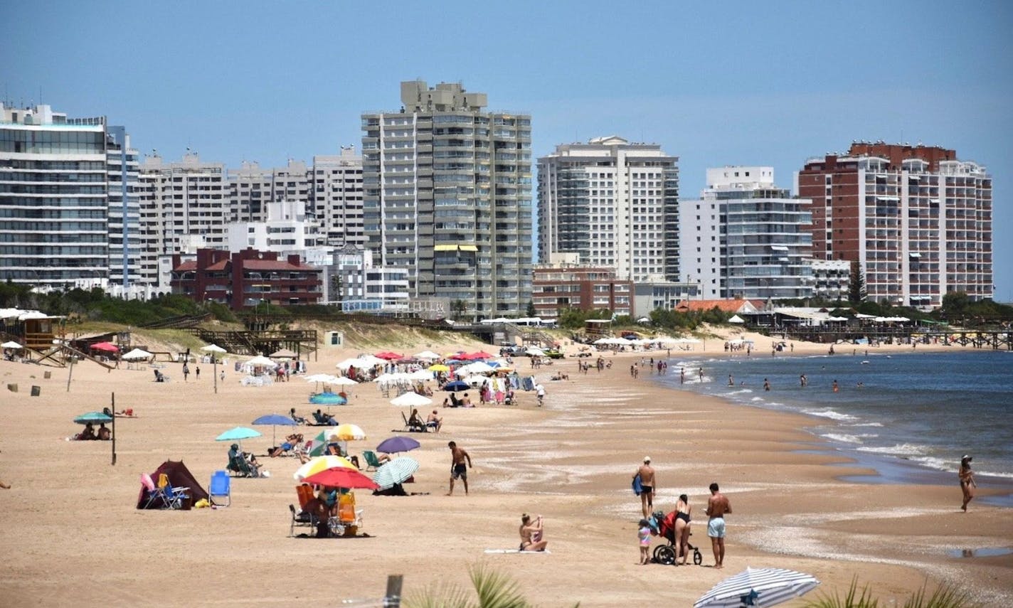 Sometimes referred to as the Miami of South America, Punta del Este makes a swanky spot to hit the beach on Uruguay's Atlantic Coast. (Mark Johanson/Chicago Tribune/TNS) ORG XMIT: 1541992