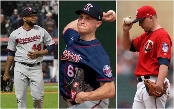 Alexander Colome, Cody Stashak and Tyler Duffey have all struggled in relief for the Twins.