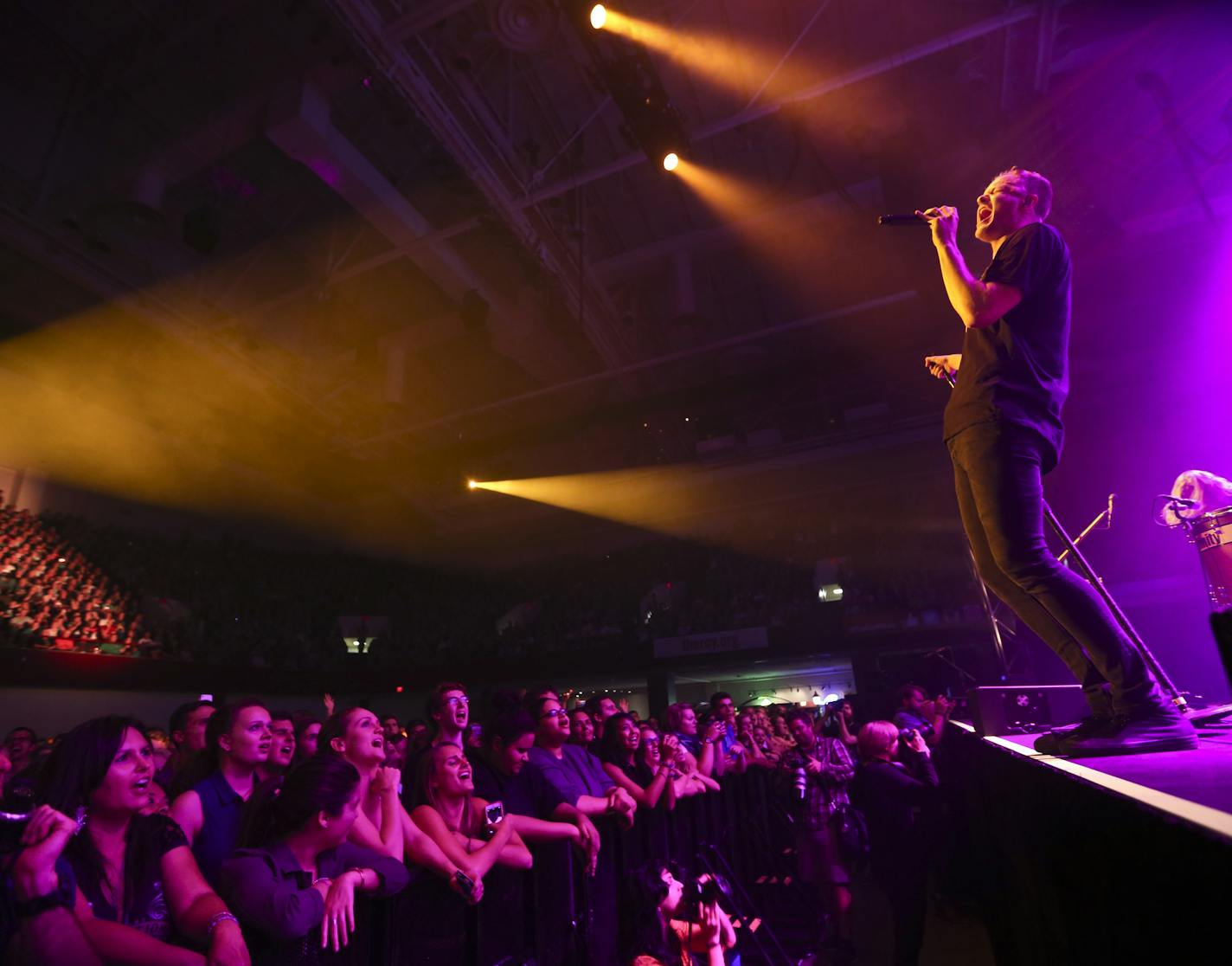 Lead singer Dan Reynolds performed at Roy Wilkins with Imagine Dragons in 2013.