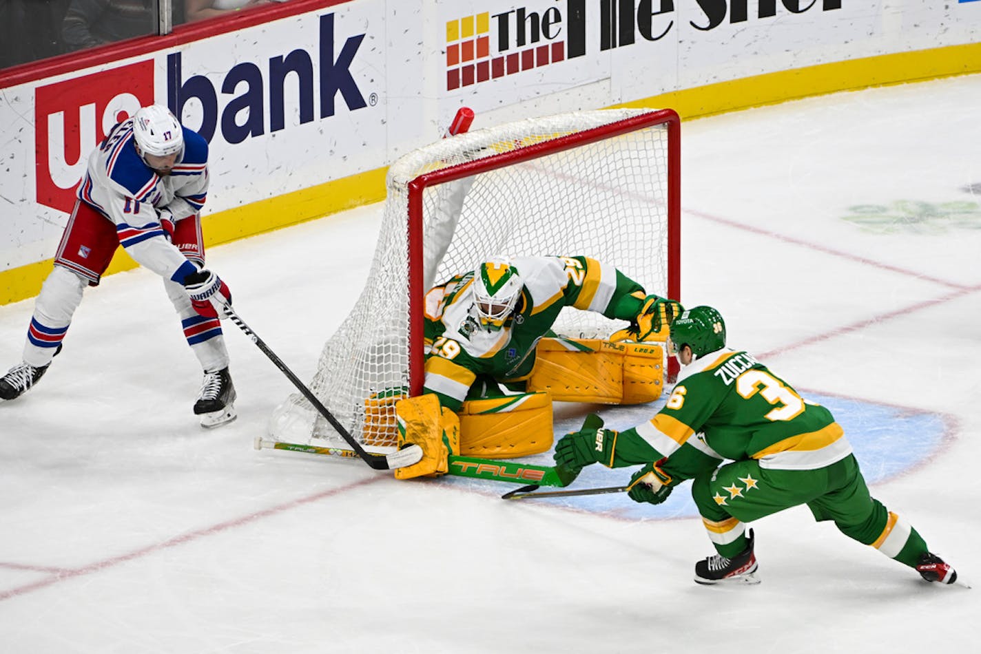 Minnesota Wild goalie Marc-Andre Fleury has been solid the last two games.