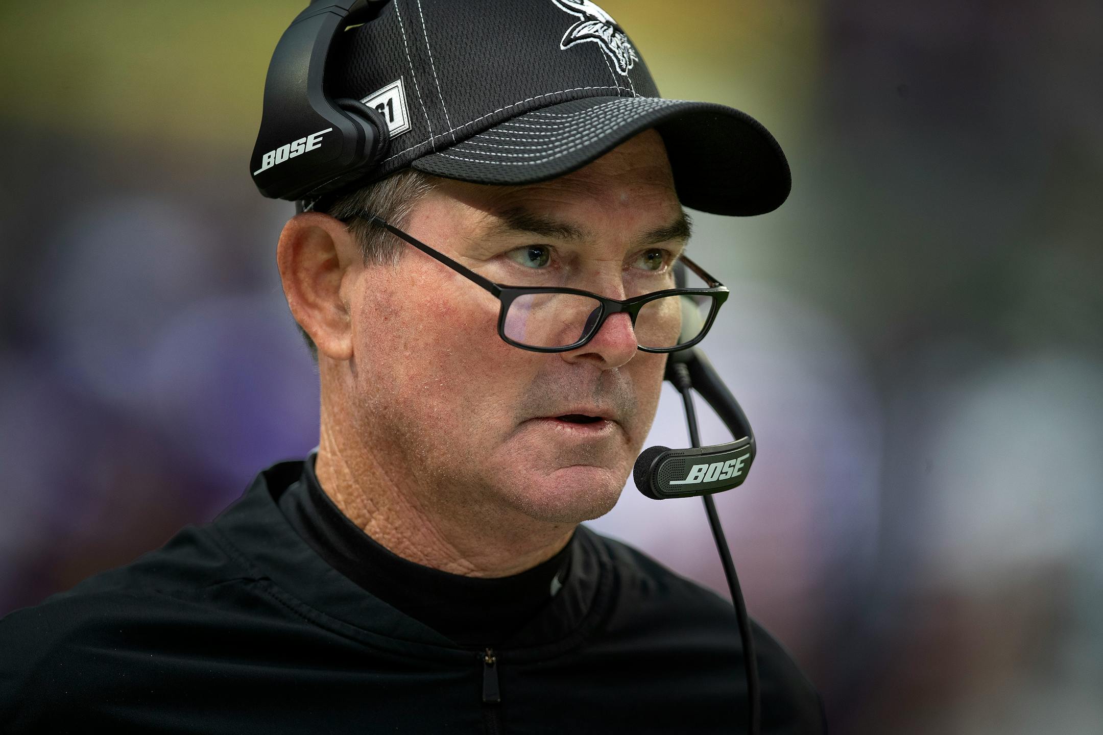 Vikings head coach Mike Zimmer