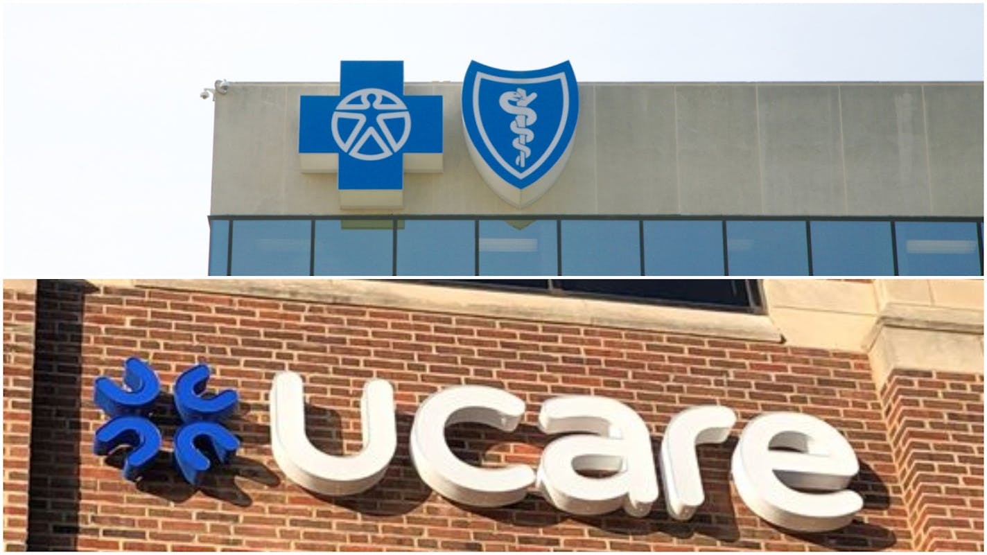 The Minnesota Council of Health Plans is the trade group for the state's seven nonprofit insurance companies. The group's annual financial release includes figures for: Blue Cross and Blue Shield of Minnesota (top photo); HealthPartners; Hennepin Health; Medica; PreferredOne; Sanford Health Plan; and UCare (bottom photo)