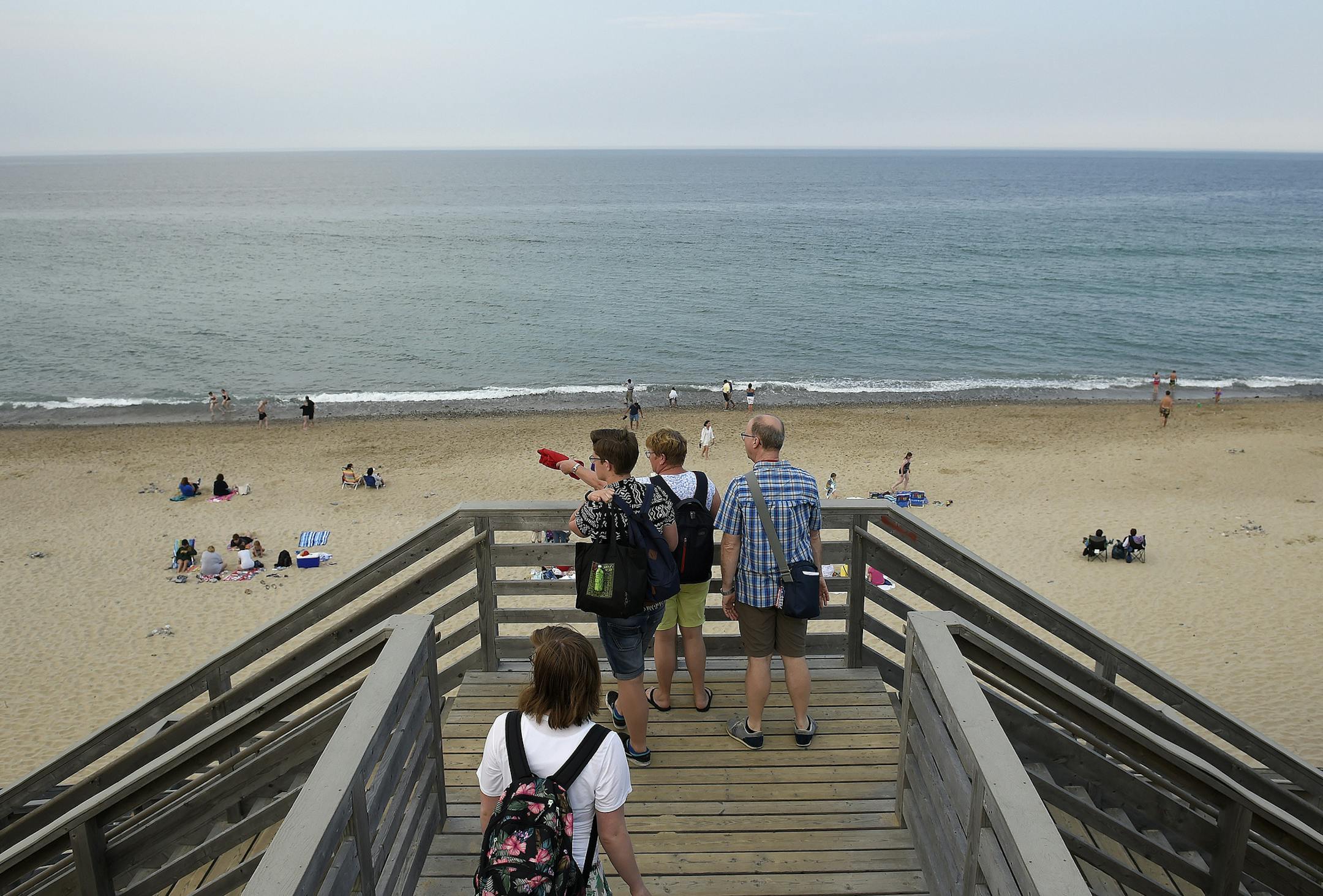 From Marconi Beach in Wellfleet, Mass., you can access 40 miles of pristine sandy beach along the Cape Cod National Seashore.
