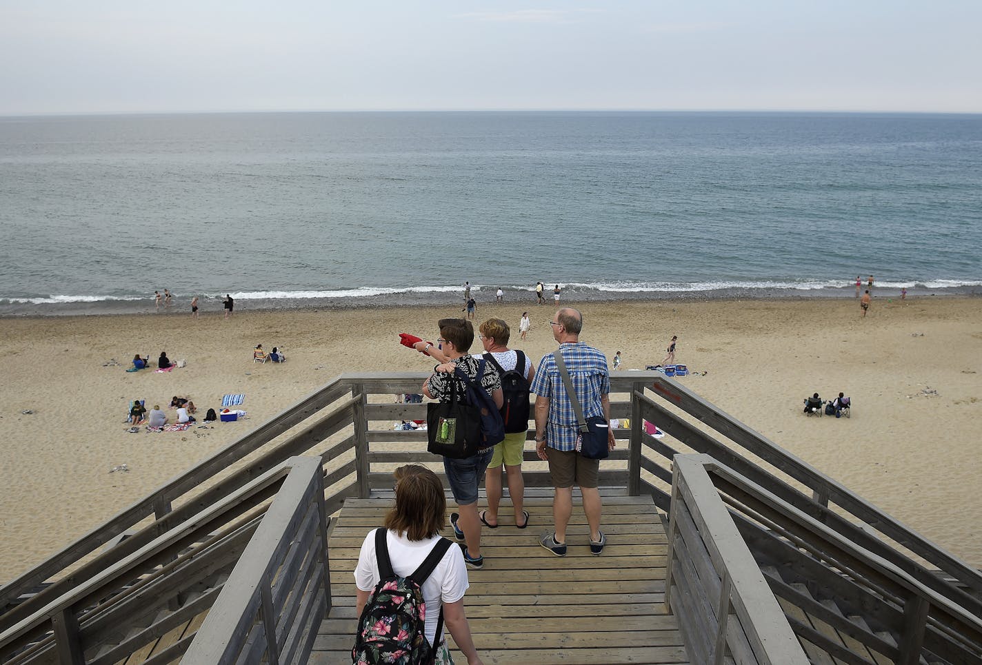 From Marconi Beach in Wellfleet, Mass., you can access 40 miles of pristine sandy beach along the Cape Cod National Seashore.