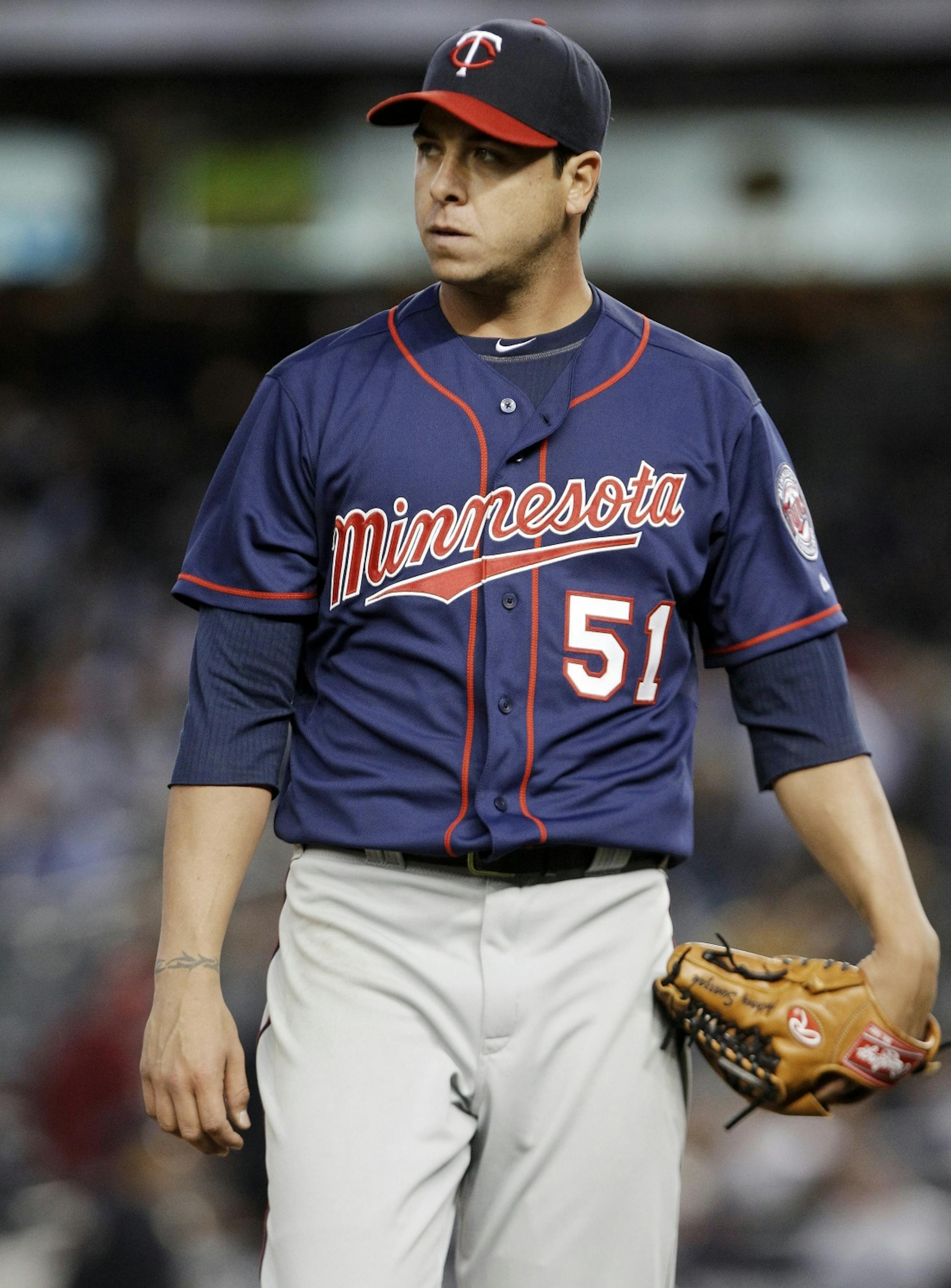 Minnesota Twins pitcher Anthony Swarzak