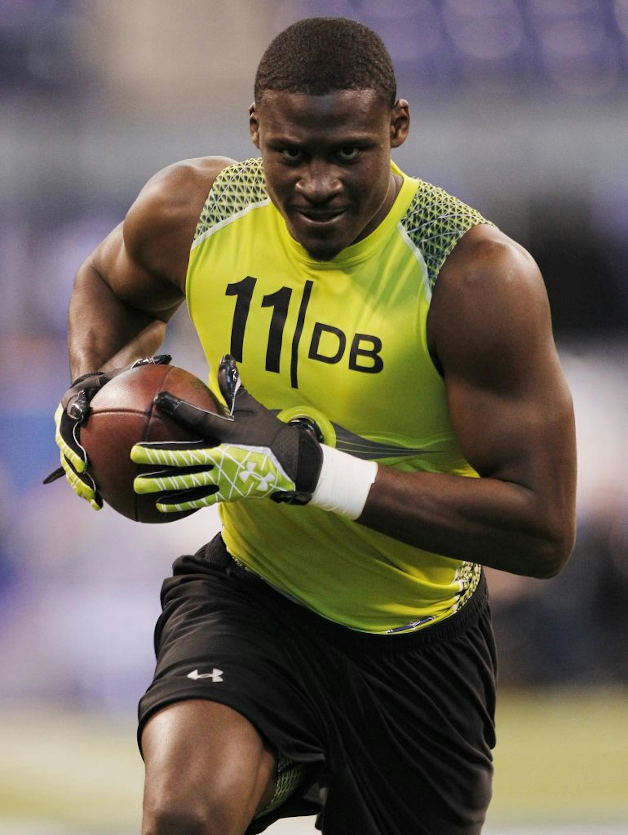 <h3>6. Dallas: MORRIS CLAIBORNE, cornerback, LSU</h3>
<p>2011 Thorpe Award winner...2011 Consensus First-Team All-American...2011 Southeastern Conference Defensive Player of the Year...2011 All-SEC First Team Selection...Finished with 95 career tackles, 12 pass breakups and 11 interceptions...Ranked first in the country in interception return yardage (173) in 2011...Sixth most career interceptions in school history...Anchored second ranked team defense in FBS in 2011 leading LSU to a 13-1 record