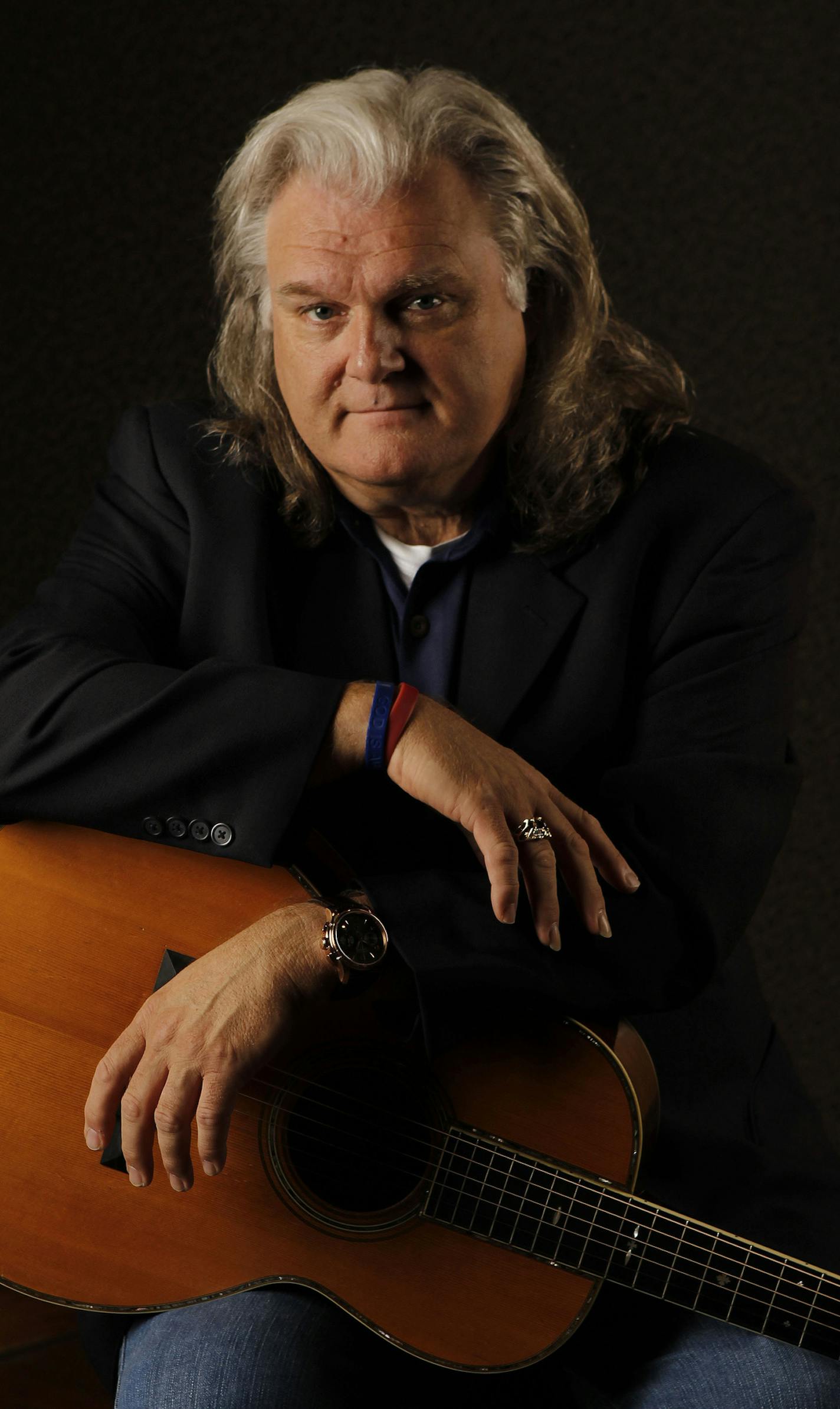 In this Aug. 12, 2010 photo, bluegrass musician Ricky Skaggs is shown on Aug. 12, 2010 in Hendersonville, Tenn. (AP Photo/Mark Humphrey) ORG XMIT: NYET332