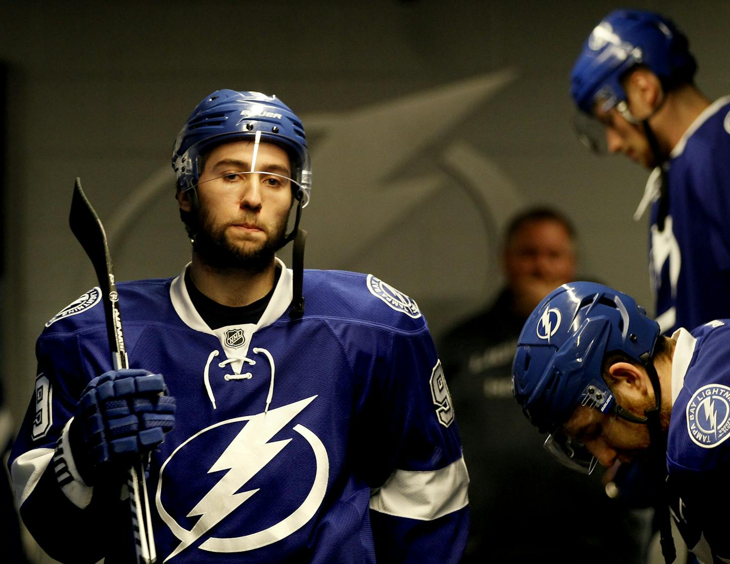 Tampa Bay Lightning center Tyler Johnson