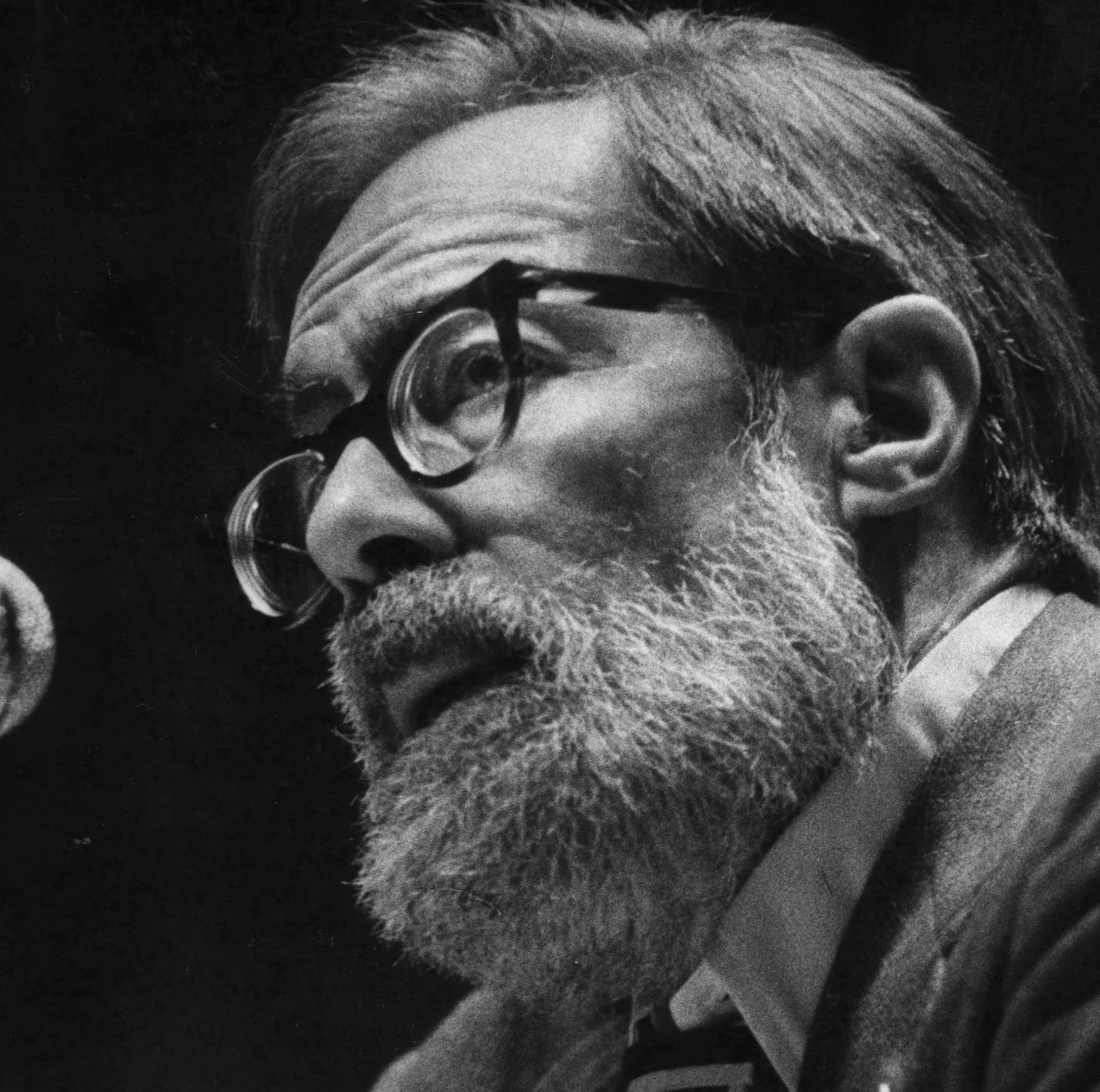 John Berryman, poet, taught at the University of Minnesota beginning in 1955 and held a Regent's Professorship from 1969 until his death in 1972.