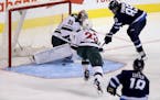 Wild goaltender Niklas Svedberg stopped 22 of 24 shots over two periods in Minnesota's 3-2 shootout victory at Winnipeg in the preseason opener Monday