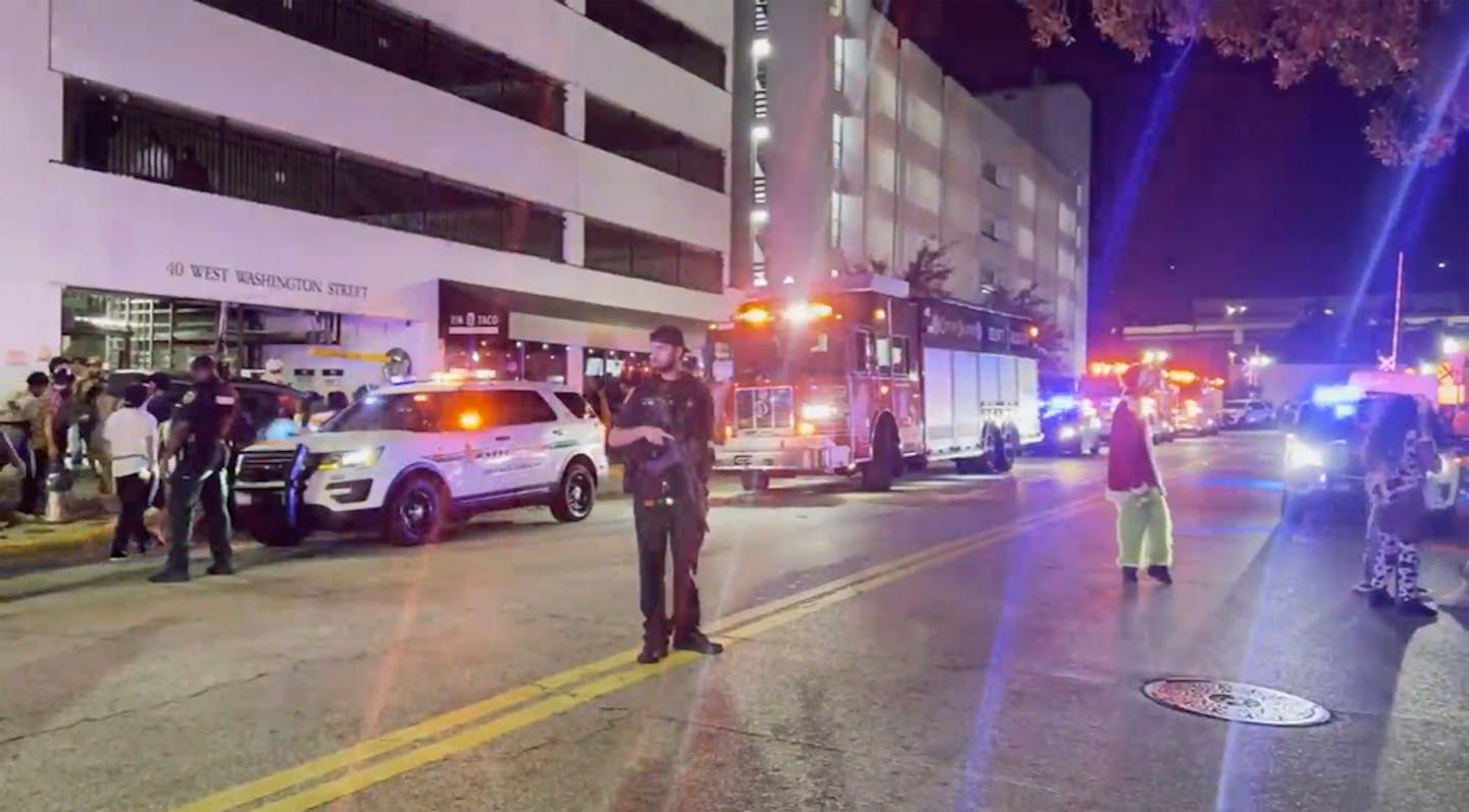 Shootings Kill 2 And Wound 6 During Halloween Celebrations In Orlando