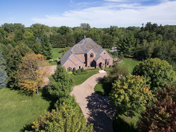 This luxury home, built in 1992, sits on 3.65 acres in Orono.