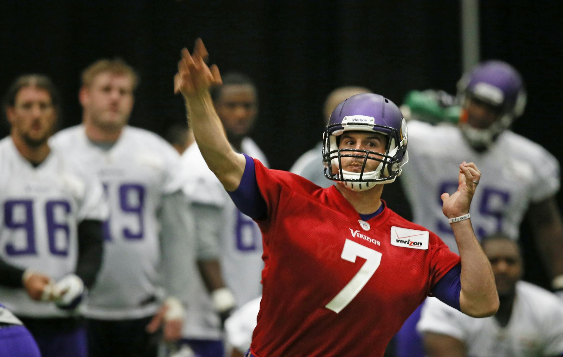 Vikings quarterback Christian Ponder