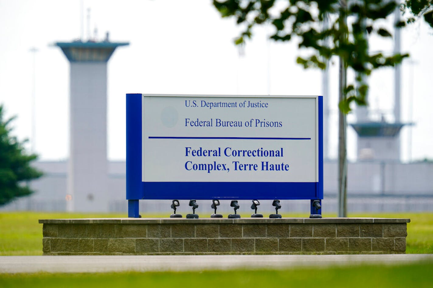 The federal prison complex in Terre Haute, Ind.