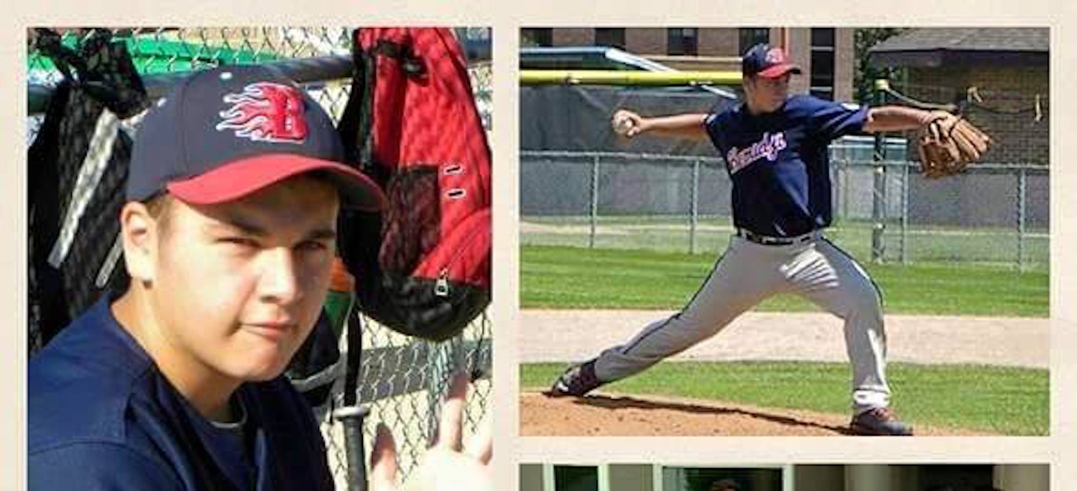 Zacharie Shaubhut, who was killed when he was hit with a baseball.