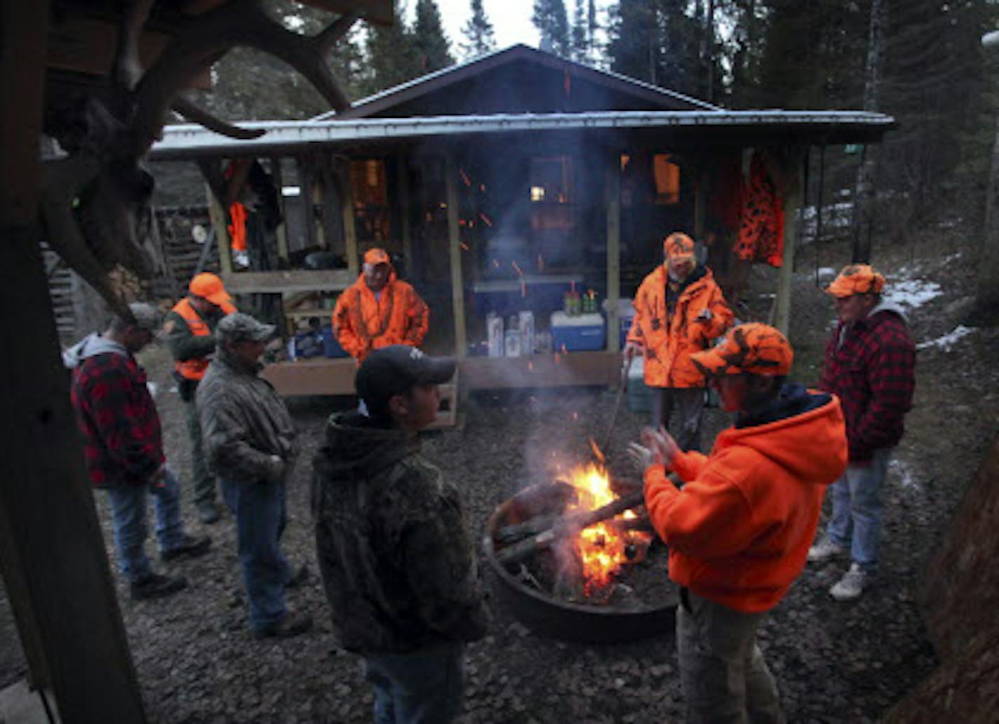 Beginning Saturday, deer camps will come alive throughout Minnesota, with as many as 500,000 hunters seeking whitetails. Dating to statehood, deer hunting is a longheld tradition here, and hunters must be familiar with the many laws and regulations that govern it. ORG XMIT: MIN1211031544025991