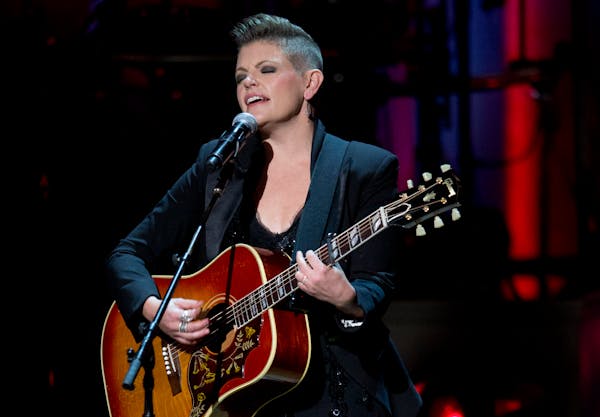 Natalie Maines of the Chicks performs during a tribute concert to Billy Joel in Washington, Wednesday in 2014.