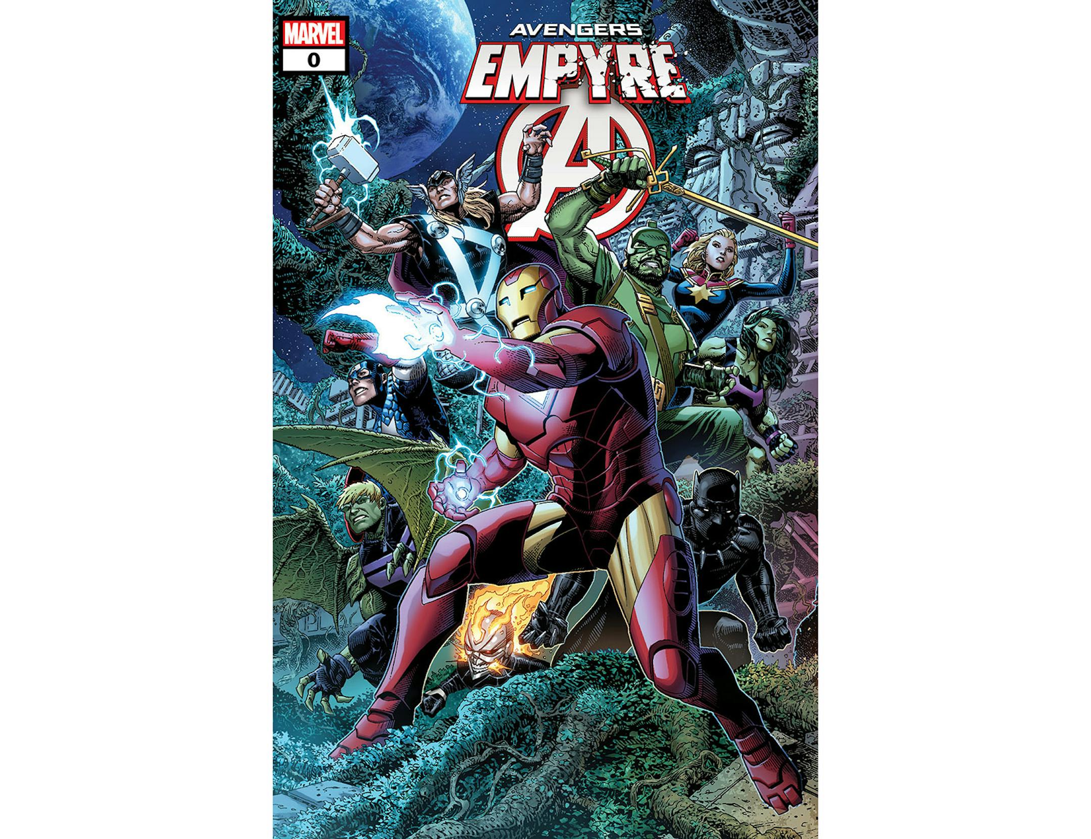 "Empyre: Avengers" No. 0 was decades in the making.