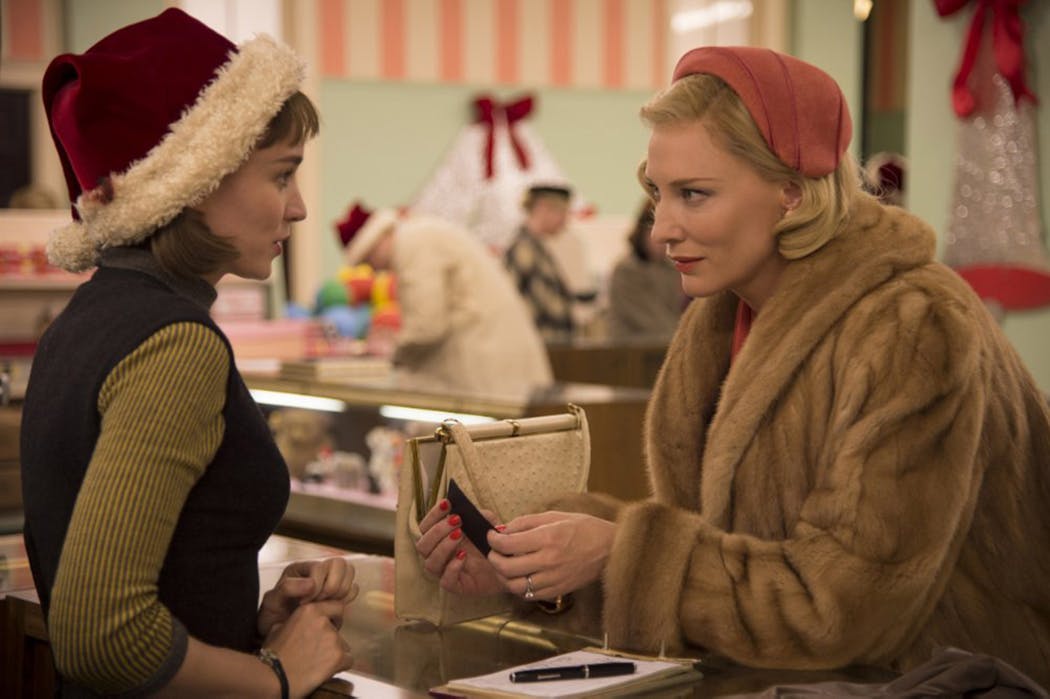Cate Blanchett and Rooney Mara in 