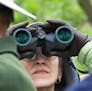 Birdwatcher with binoculars
credit: Jim Williams