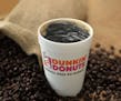 Coffee at Dunkin' Donuts.