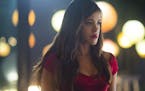 This image released by Sony Pictures shows Gina Rodr&#xed;guez in a scene from "Miss Bala." (Gregory Smith/Sony Pictures via AP)