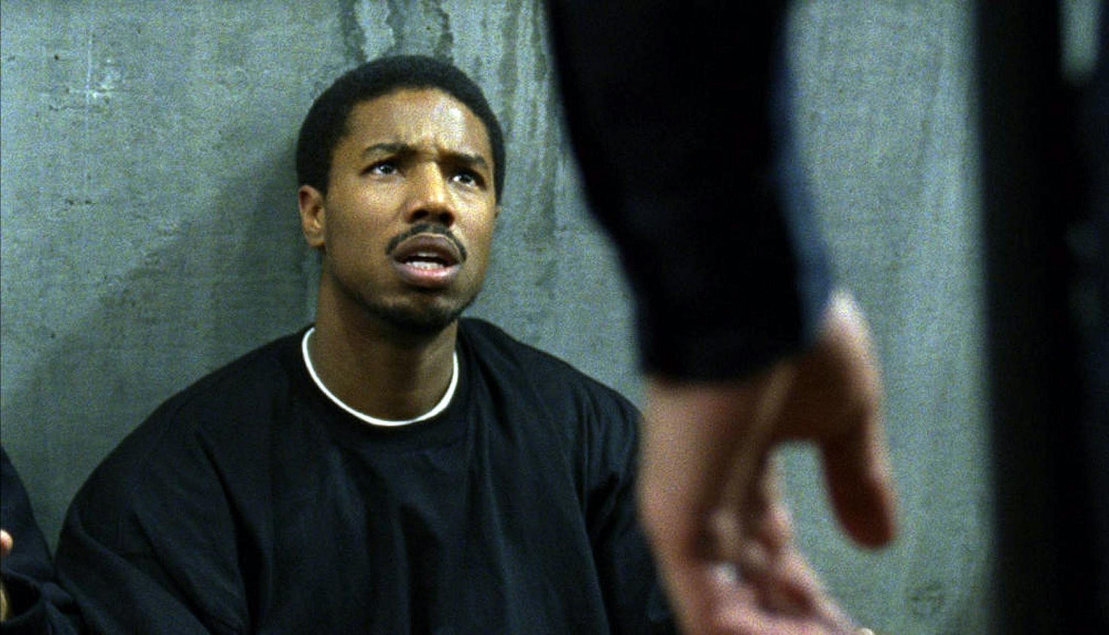 This film publicity image released by The Weinstein Company shows Michael B. Jordan in a scene from "Fruitvale Station." (AP Photo/The Weinstein Company, Ron Koeberer) ORG XMIT: MIN2013072215322574