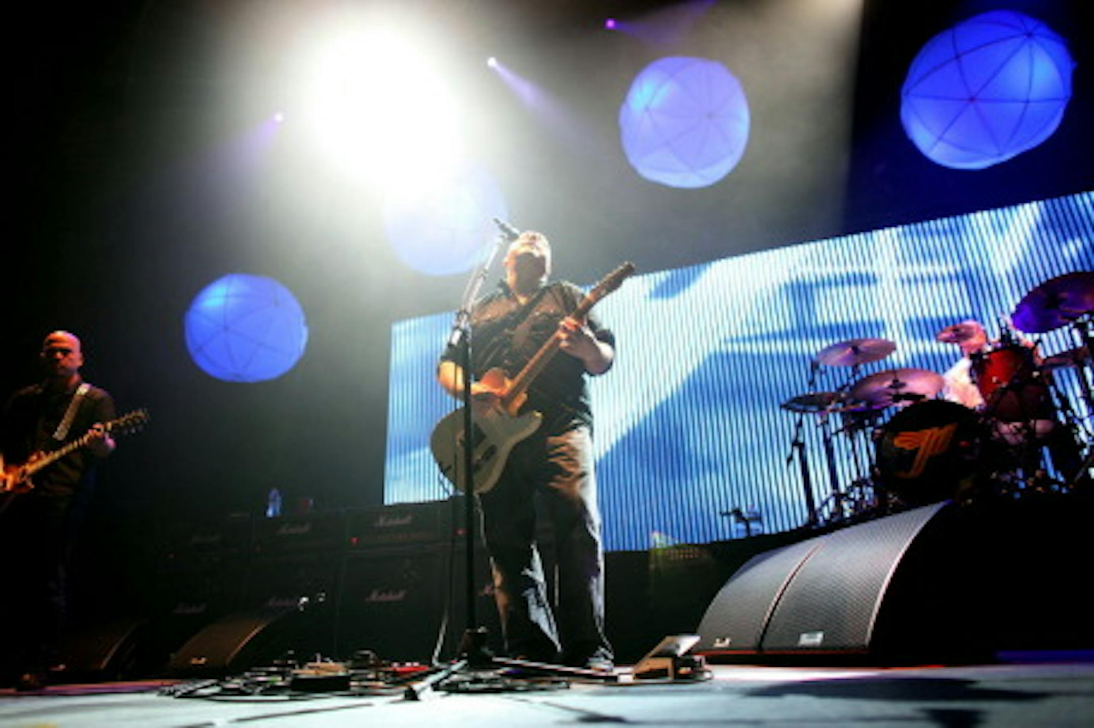 The Pixies lit up Roy Wilkins Auditorium when it kicked into "Doolittle" last night. / Photo by Renee Jones Schneider
