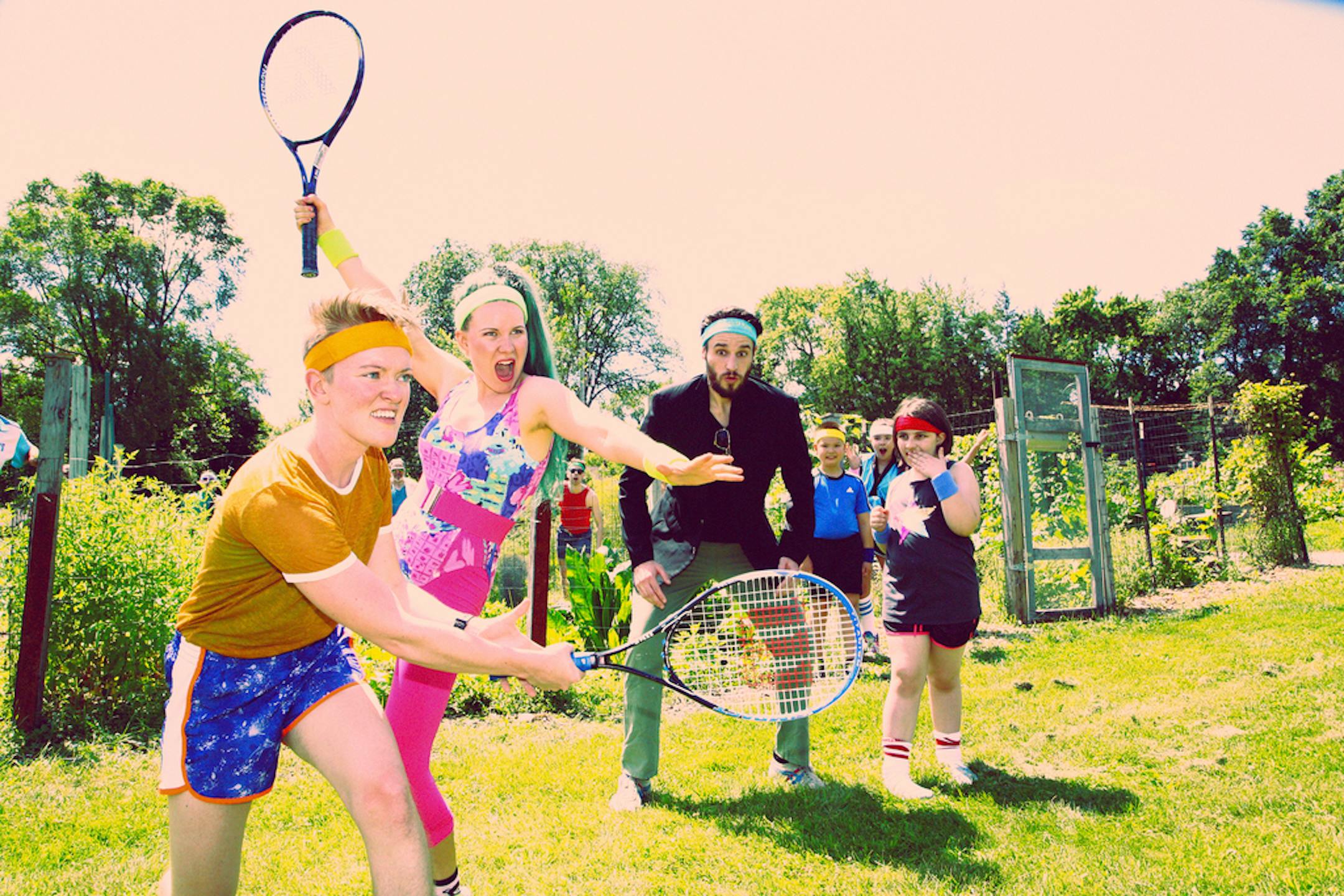 "The Clemency of Tito's Tennis Club" picnic operetta by Mixed Precipitation.