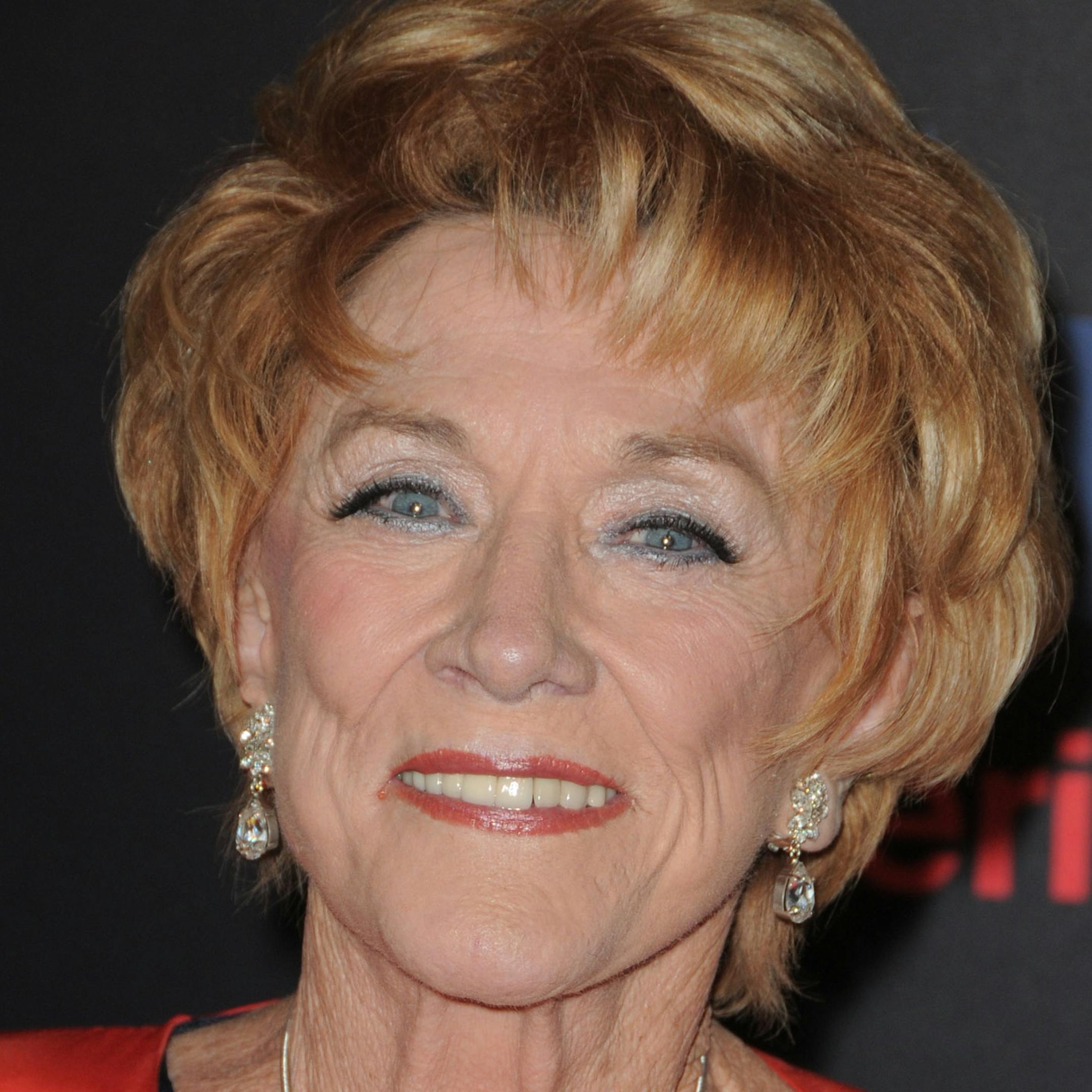CORRECTION OF DATE: FILE - In this June 27, 2010 file photo, Jeanne Cooper arrives at the 37th Annual Daytime Emmy Awards at Las Vegas Hilton in Las Vegas, Nevada. CBS says soap opera star Jeanne Cooper has died. She was 84. Cooper played grande dame Katherine Chancellor on CBS' "The Young and the Restless" for nearly four decades. (Photo by Jordan Strauss/Invision/AP Images, File)