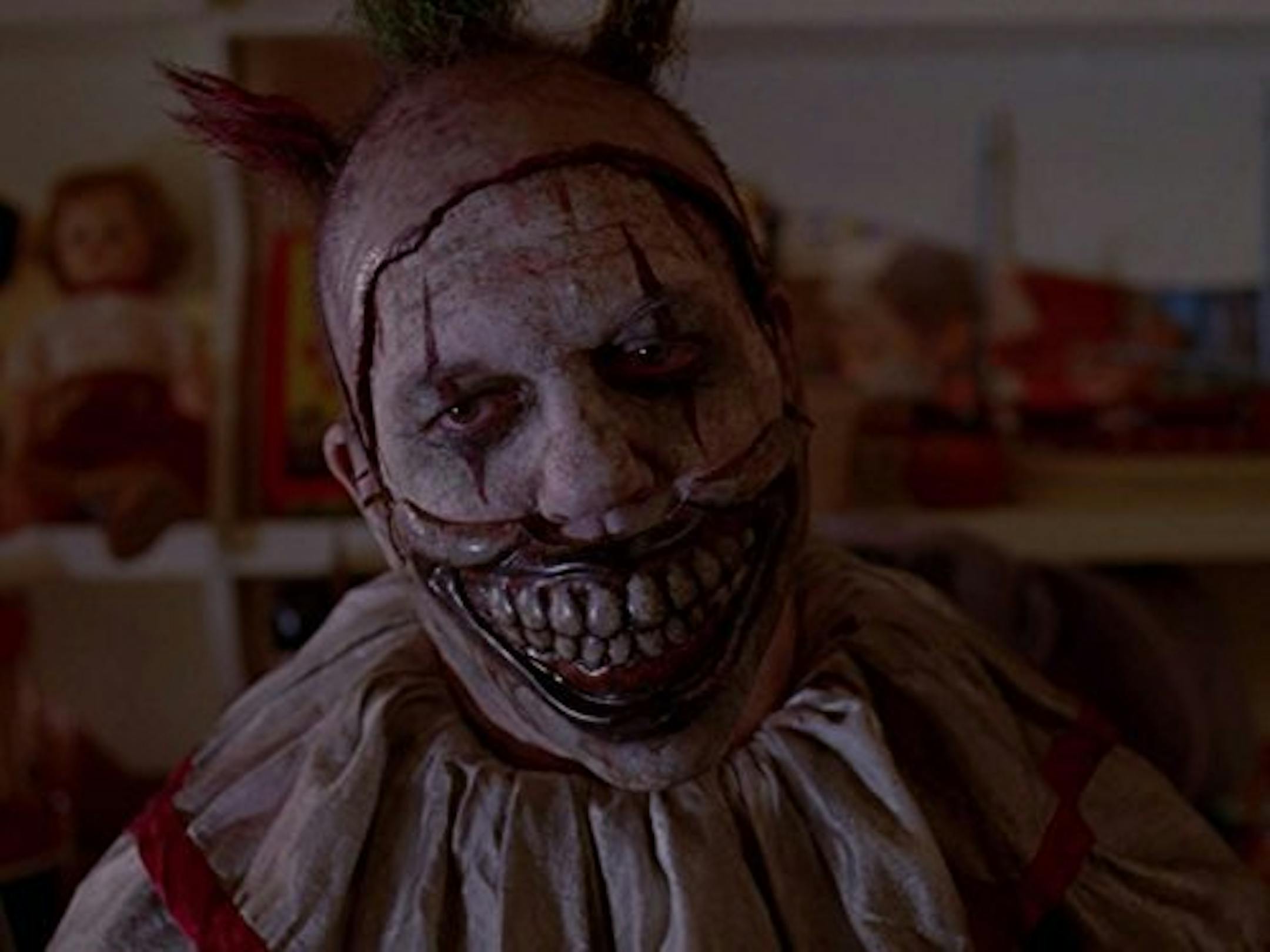 Twisty the Clown is played by Guthrie Theater alum John Carroll Lynch.