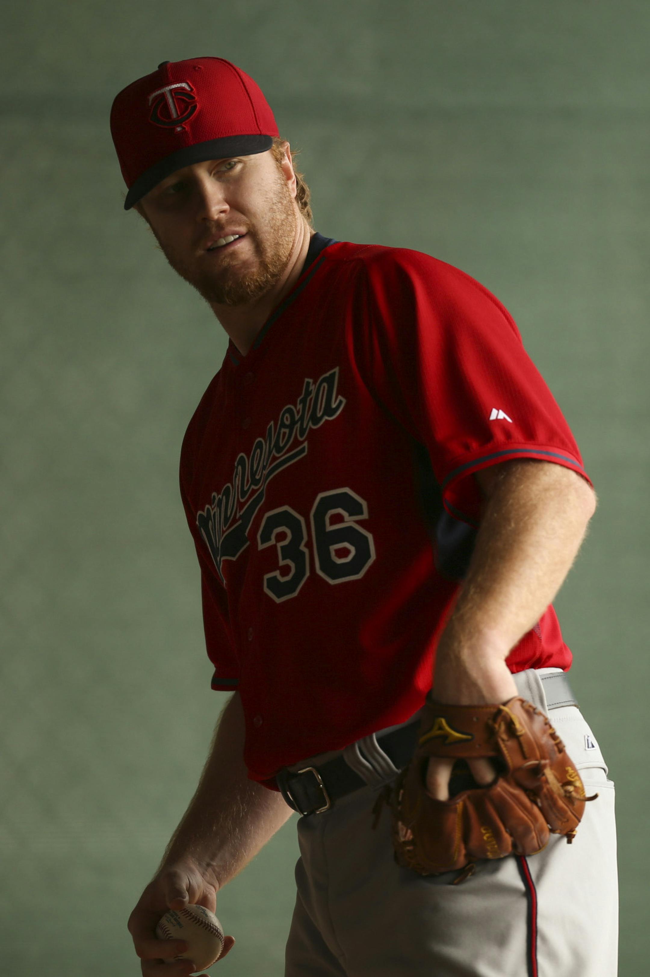 Twins pitcher Blaine Boyer throwing in the bullpen Wednesday morning at Hammond Stadium. ] JEFF WHEELER ï jeff.wheeler@startribune.com Twins pitchers and catchers continued their workouts Wednesday morning, February 25, 2015 at Hammond Stadium in Fort Myers, FL. ORG XMIT: MIN1502280812433858