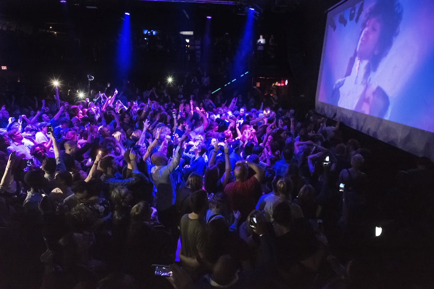 At First Ave where "Purple Rain" was filmed, fans of Prince paid tribute to the pop icon who passed away.