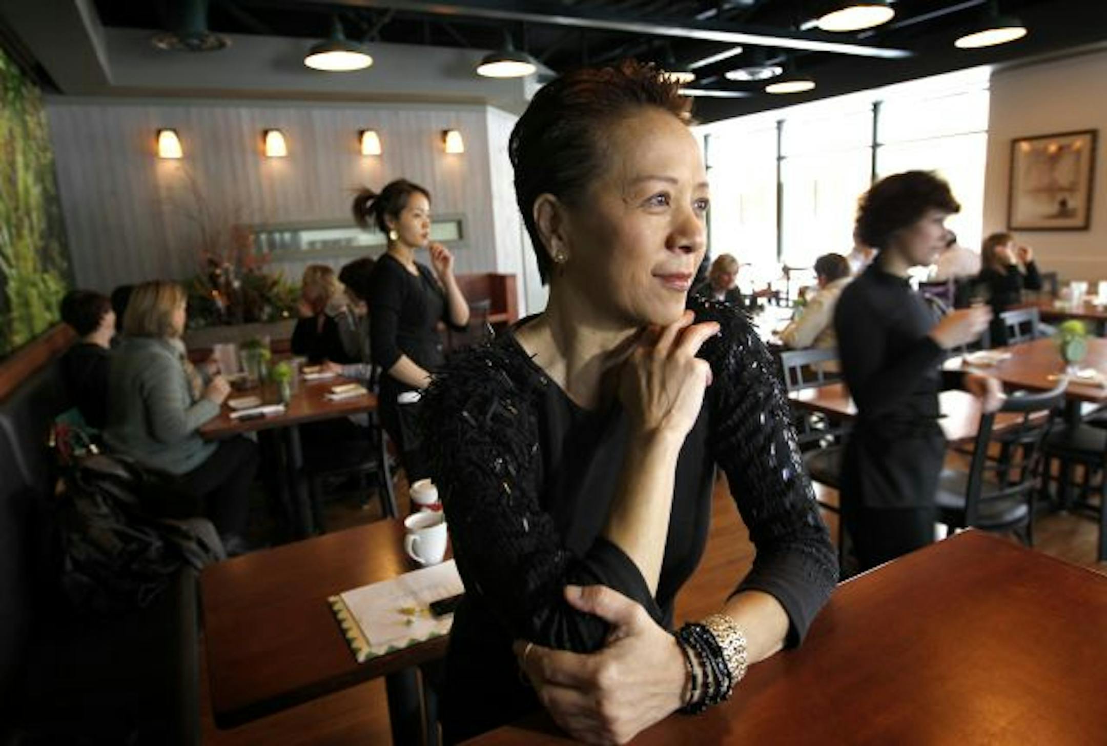 An Nguyen, Rice Paper, in her new restaurant, 3948 W. 50th St., Edina.