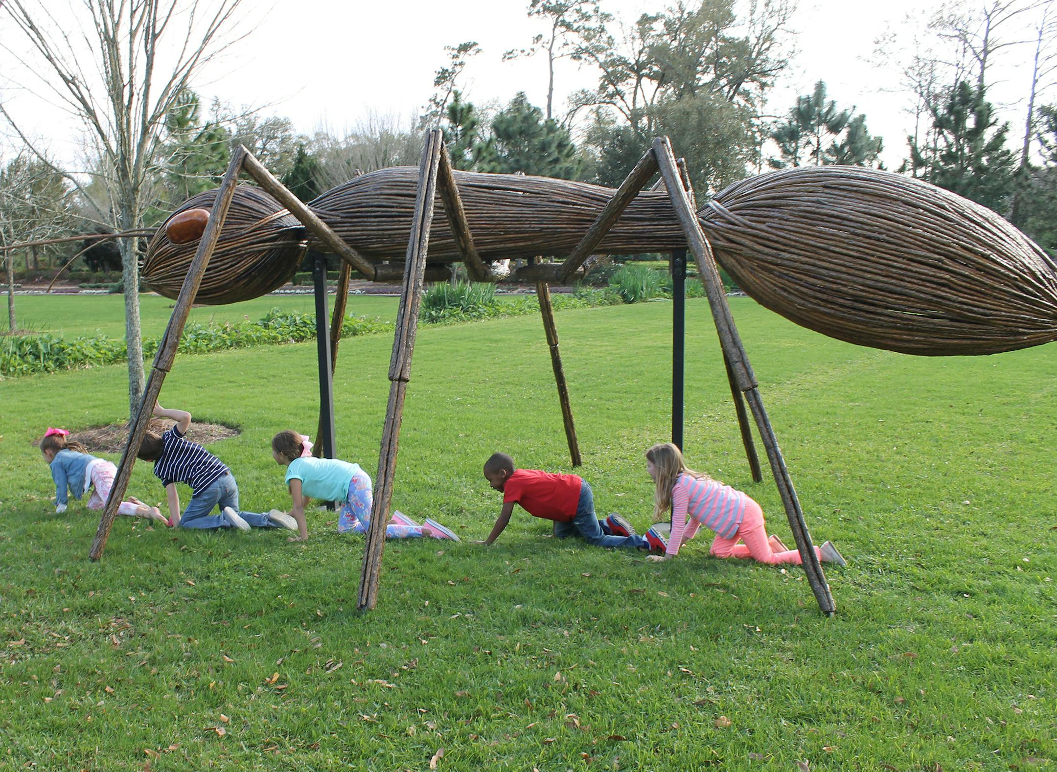 Minnesota Landscape Arboretum "Bug Bugs" exhibit at Minnesota Landscape Arboretum.