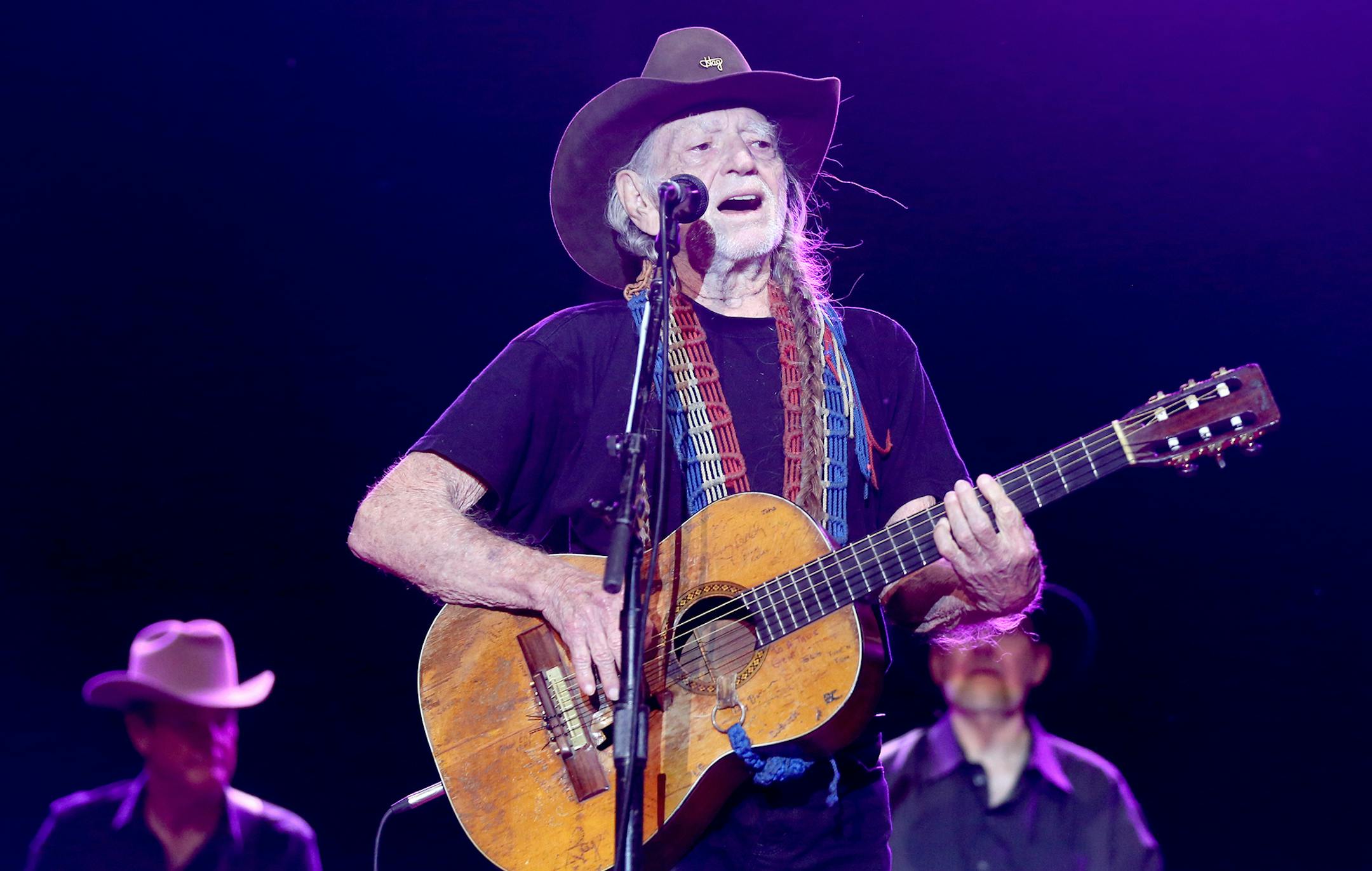 Willie Nelson and his band played the amphitheater at Treasure Island Casino Friday, June 9, 2017, in Welch, MN.] DAVID JOLES ï david.joles@startribune.com A look at the new amphitheater set-up at Treasure Island Casino where they are staging nine big shows this summer, starting with Willie Nelson w bruce Hornsby and Charlie Daniels on friday. feature on the venue, crowd w some review of the music.